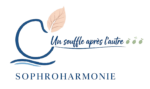 Logo officiel de SophroHarmonie, cabinet de sophrologie thérapeutique à domicile et visio pour la gestion du stress et du sommeil à Aubagne, Marseille, Saint-Zacharie, St Maximin la sainte Baume.